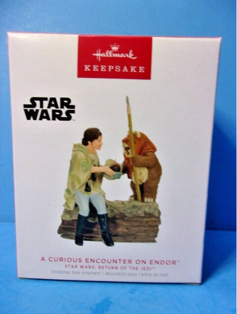 2023 Hallmark Ornament Star Wars A CURIOUS ENCOUNTER ON ENDOR Return of Jedi NIB